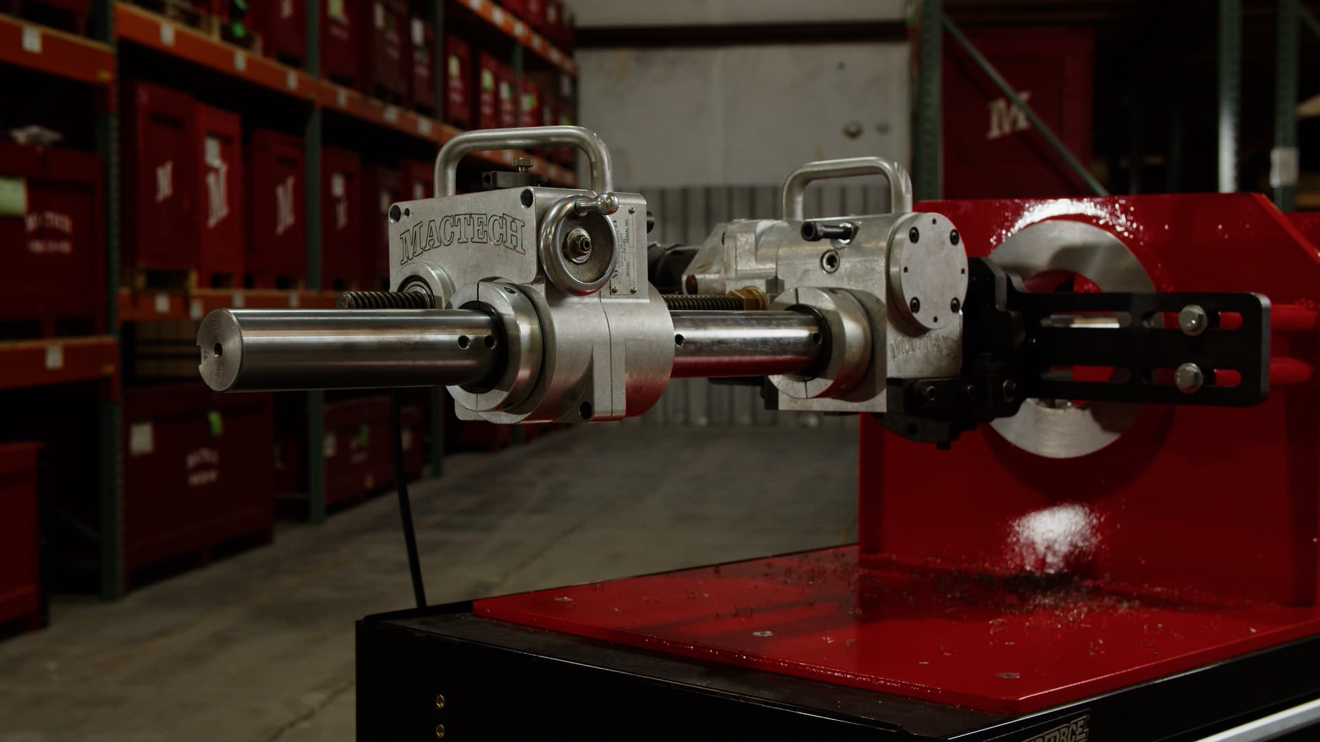Mactech On-Site field machining training equipment